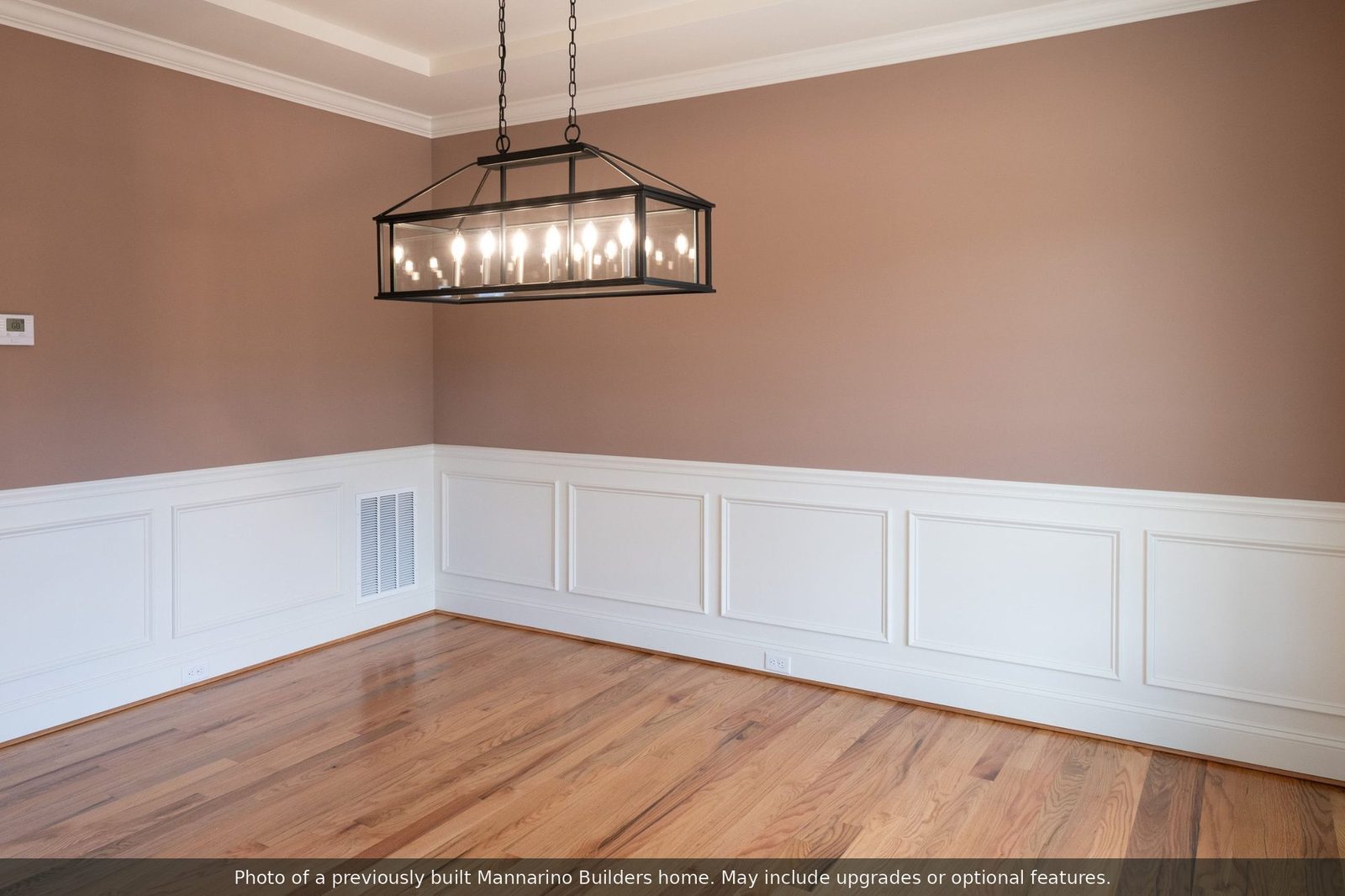 The Ellsworth: dining room with wainscoting