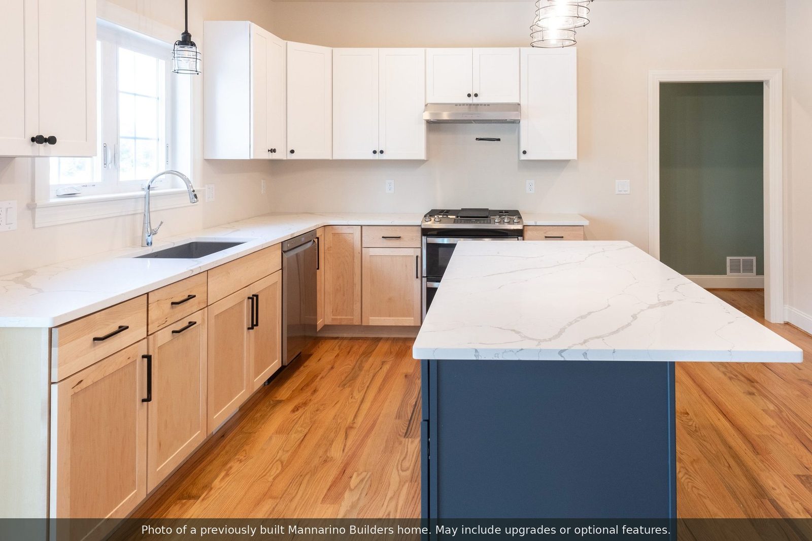 The Ellsworth: kitchen island and counters