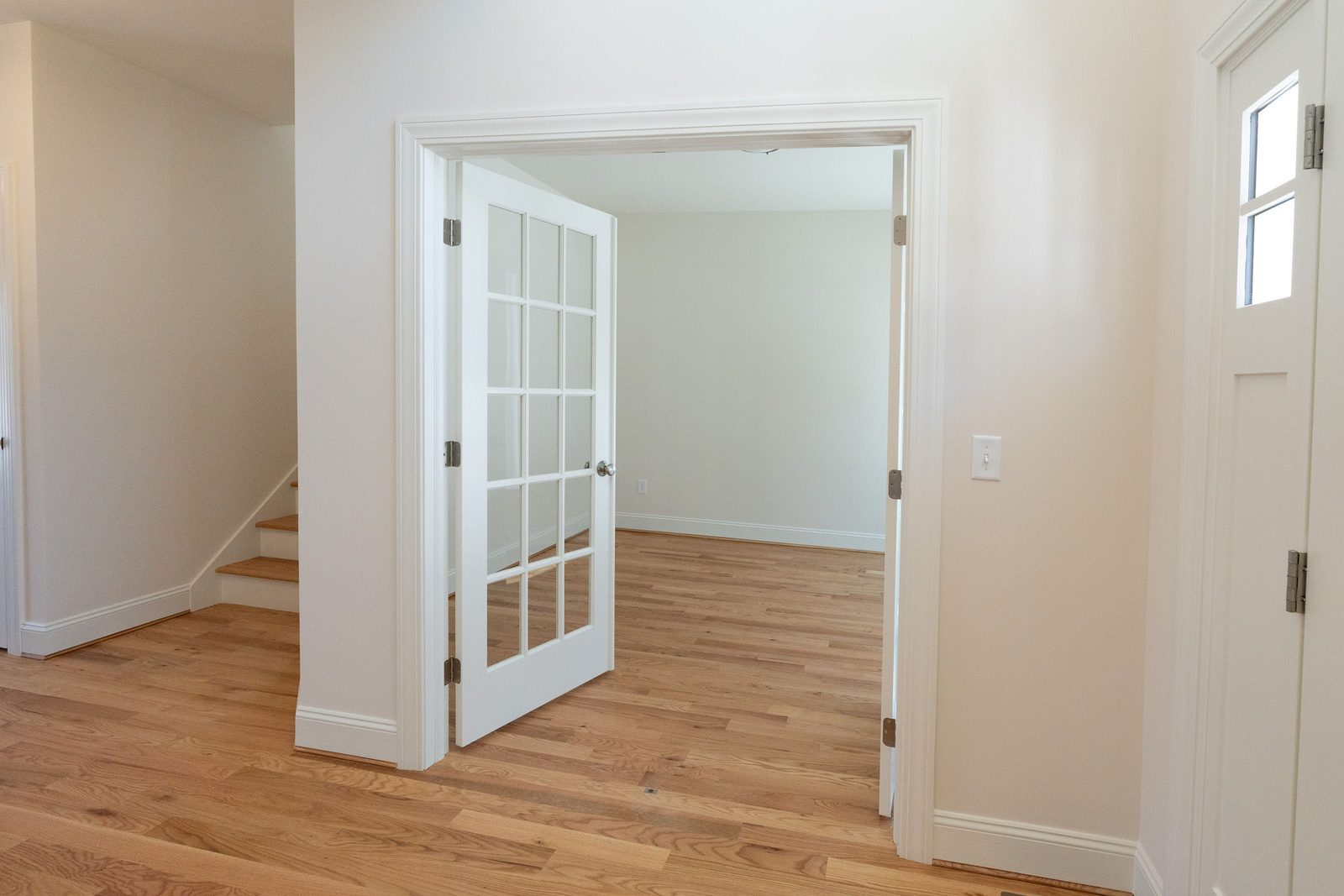 The Groton: study with French doors