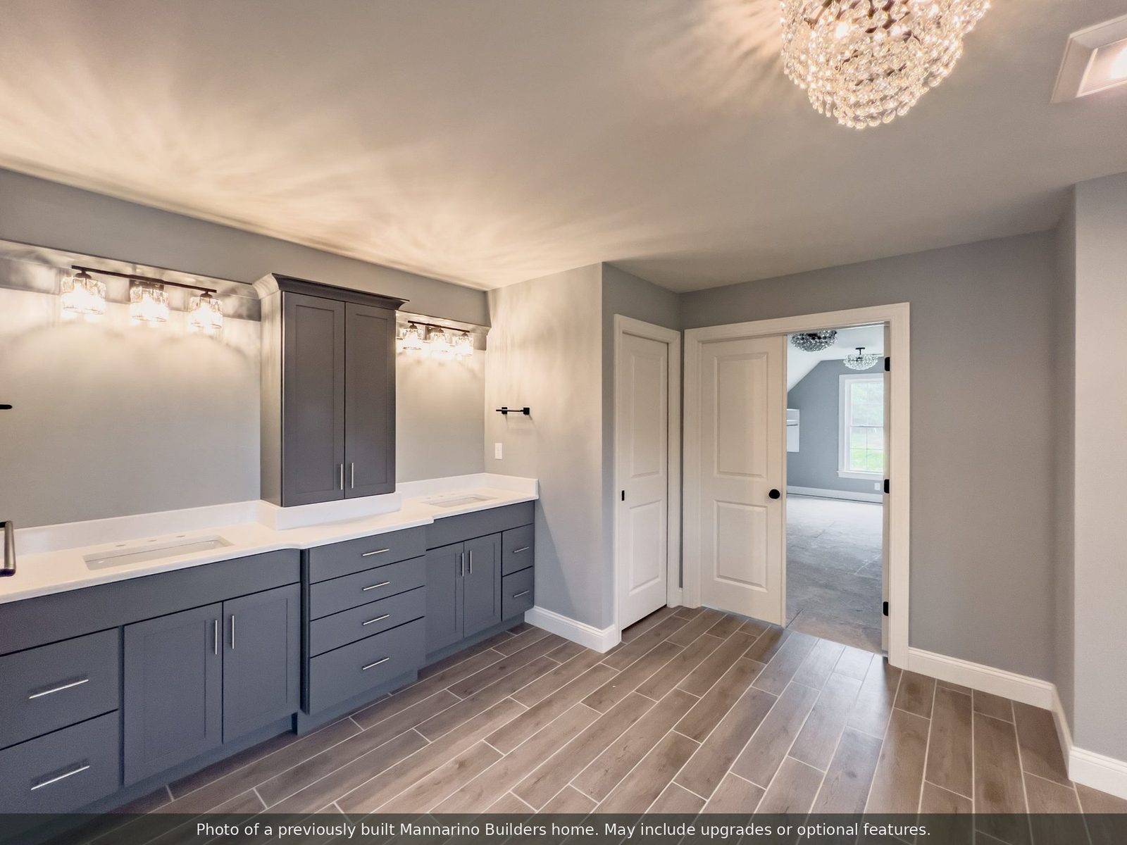 The Warwick: primary bath vanity